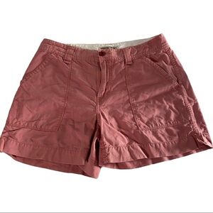 Polo Jeans Co Salmon 100% Cotton Cords Shorts Sz 6